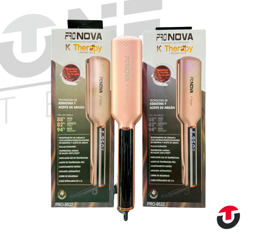 PLANCHA KERATINA ANCHA PRO-9522