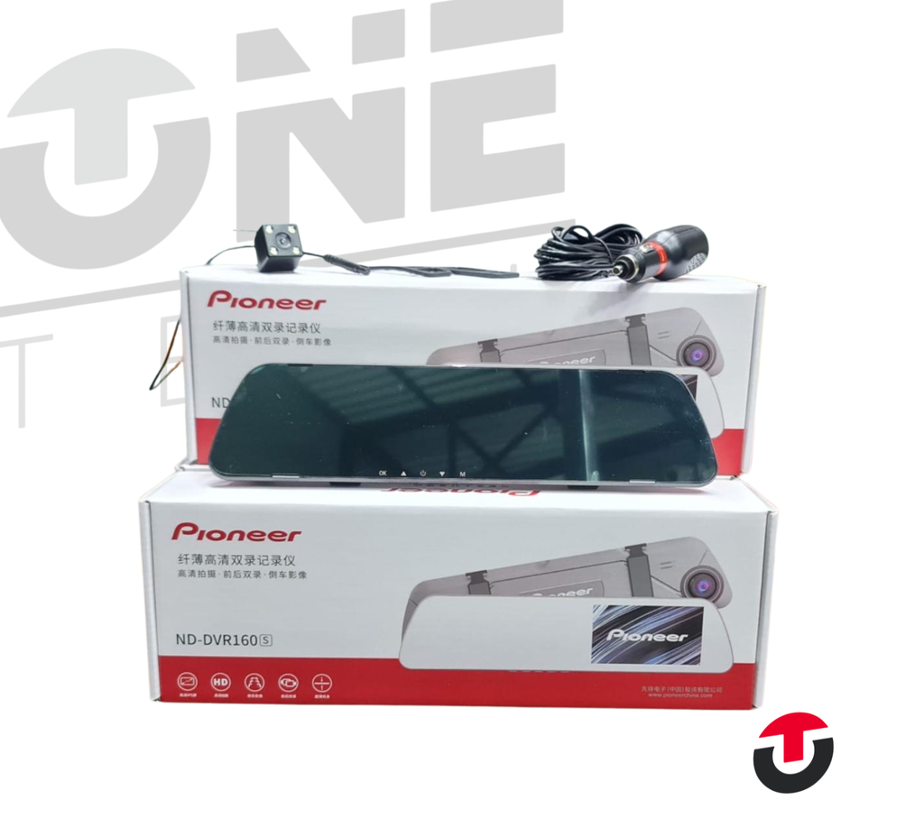 ESPEJO RETROVISOR PIONER ND-DVR160