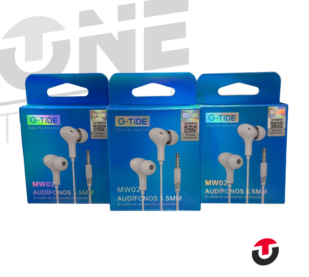 AUDIFONO MW02 JACK G-TIDE