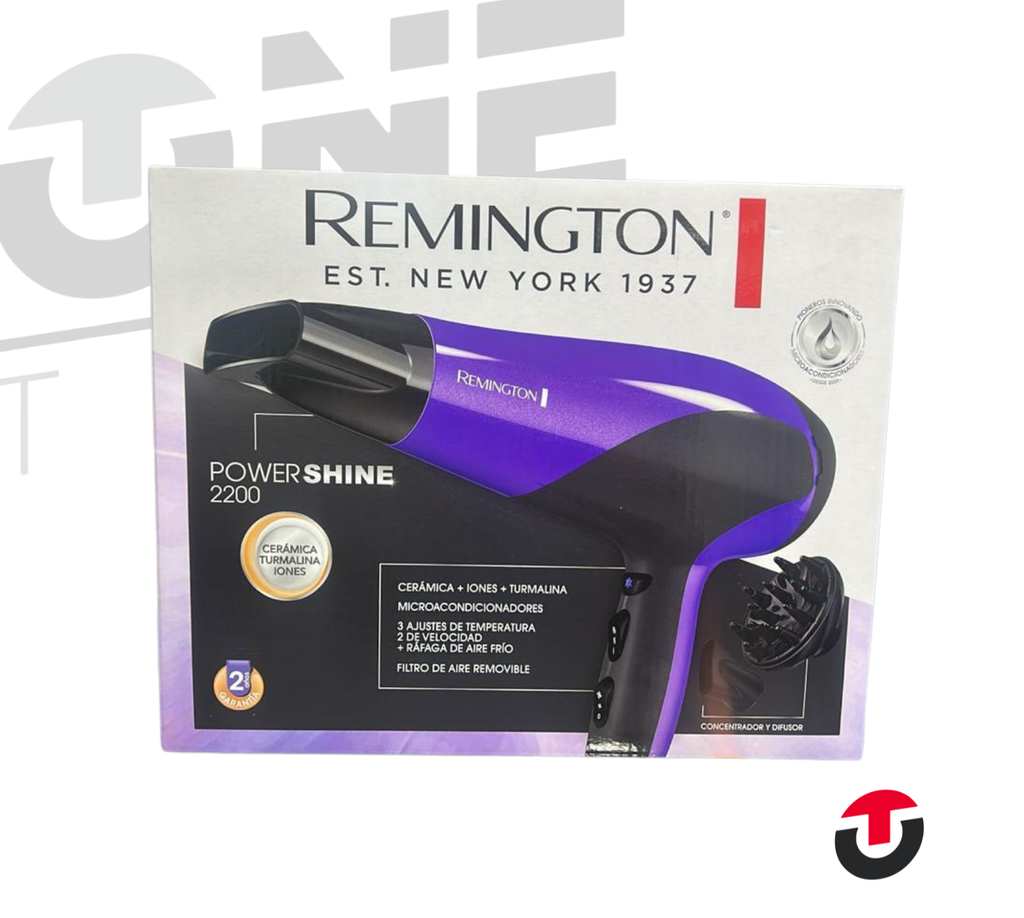 SECADOR REMINGTON D3190 POWER SHINE 2200W