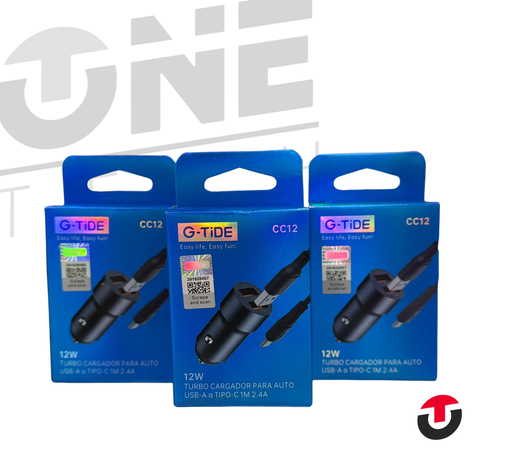 [143] CARGADOR CC12 G-TIDE